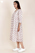 Mulmul Cotton Dress  In Block Print